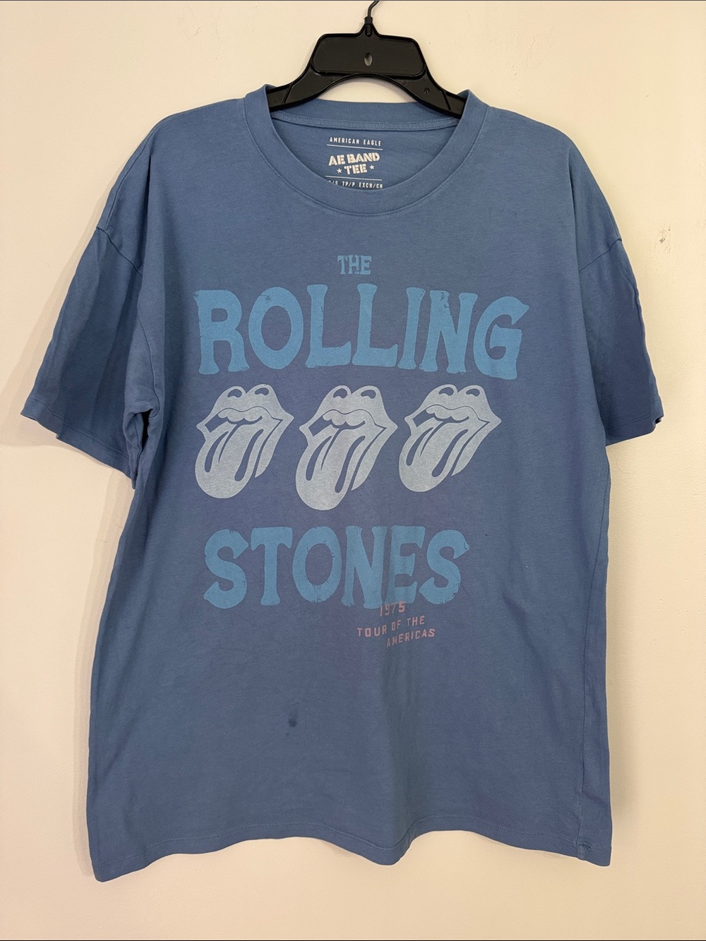 American Eagle Graphic T Shirt Rolling Stones Size XS